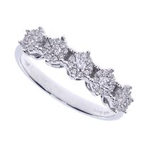 Anello Bliss Donna in Oro bianco Diamante 0.33 Ct 20088247 - 20088247